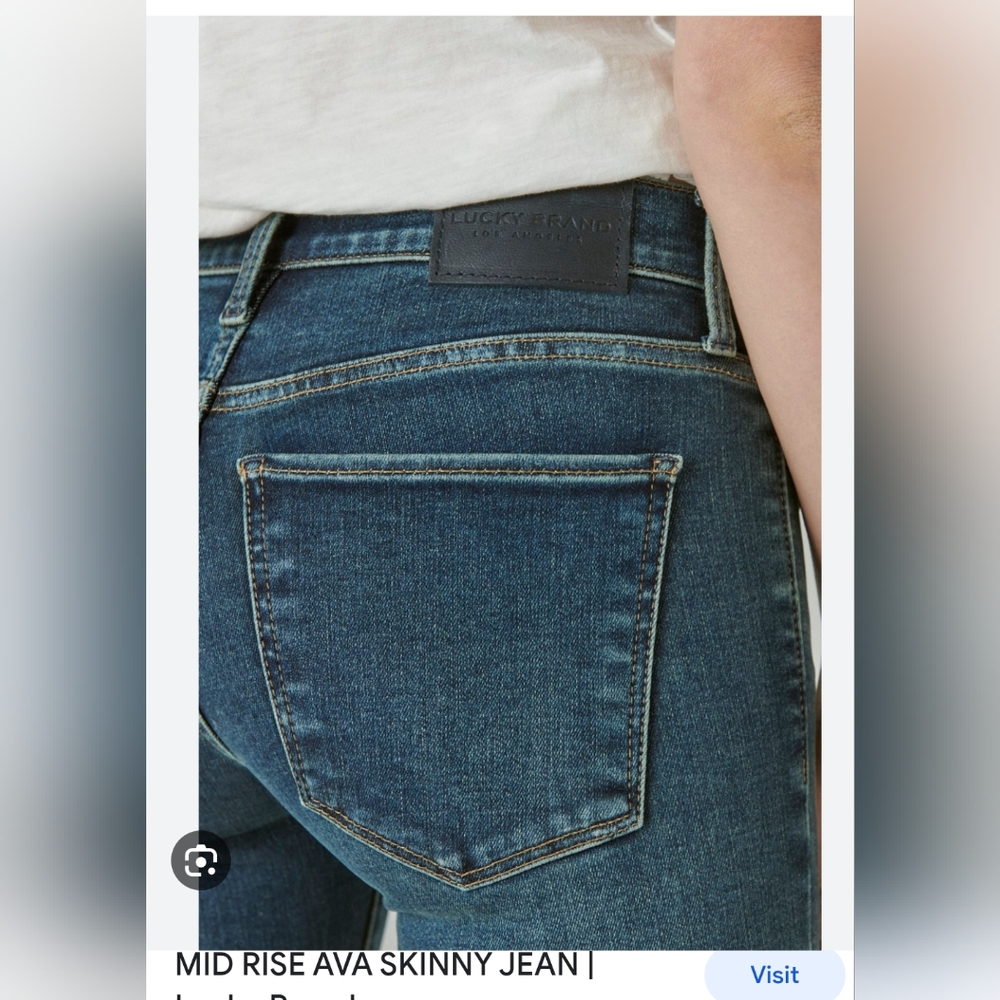 Lucky Brand Ava Super Skinny Jeans